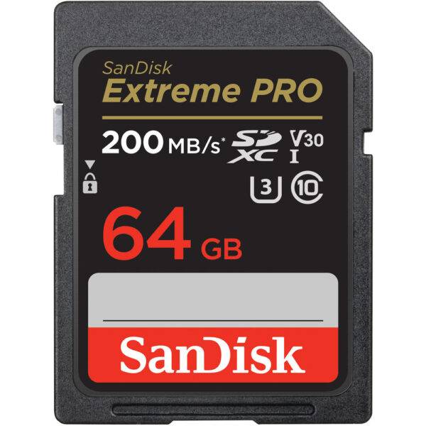 Tarjeta de memoria SanDisk Extreme PRO UHS-I SDXC 64 GB
