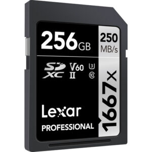 Tarjeta de memoria Lexar SDXC 1667x UHS-II  256 GB