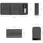 SmallRig NP-F970 baterías y cargador USB - Imagen 2