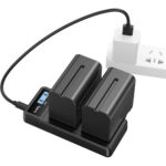 SmallRig NP-F970 baterías y cargador USB - Imagen 3