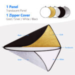 Neewer 5-in-1 Collapsible Light Reflecto - Imagen 2